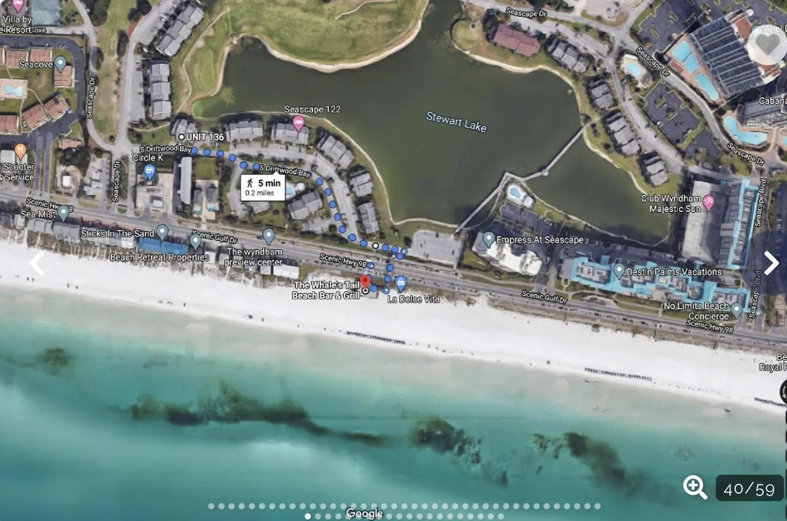 3 Min Walk To Beach- Gulf Breeze Lakefront Retreat! Sleeps 8 Destin 0*,